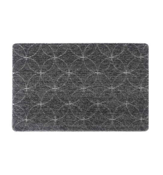 Kayo Polyester Outdoor Mat Grey and Charcoal
