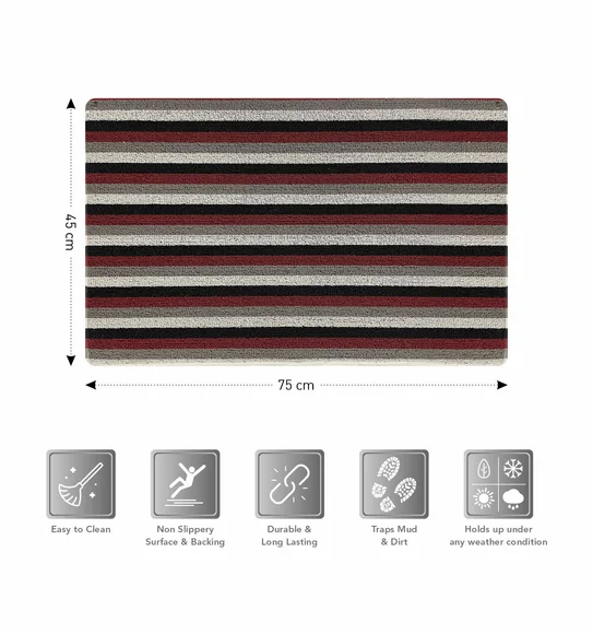 Kayo Polyester Outdoor Mat L.Grey