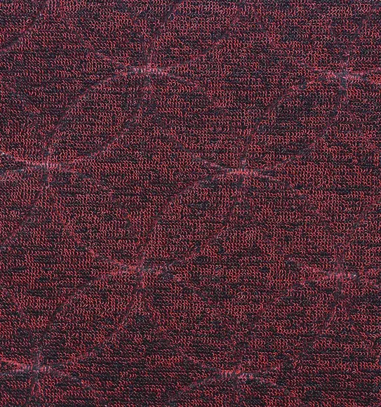 Kayo Polyester Outdoor Mat Rust and Black