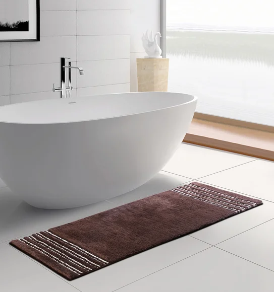 Clarion Super Soft Anti skid Bath Mat Chocolate