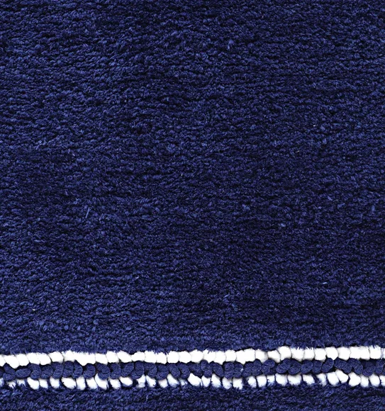 Clarion Super Soft Anti skid Bath Mat Midnight Blue