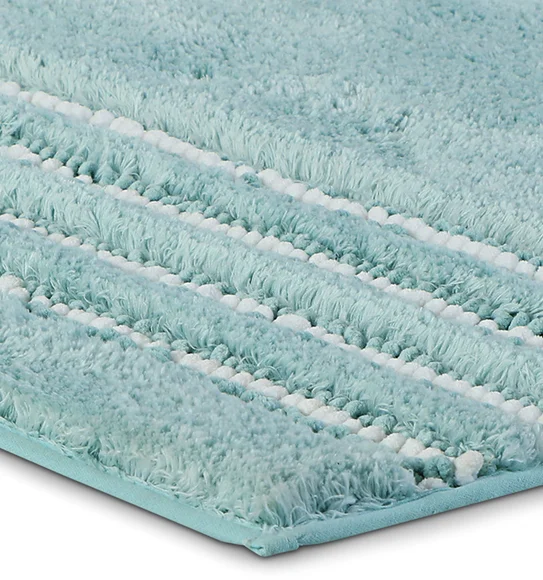 Clarion Super Soft Anti skid Bath Mat Aqua