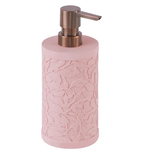 Alvina Polyresin Bath Set Sandstone