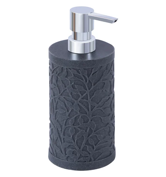 Alvina Polyresin Bath Set L Grey