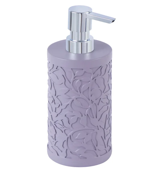 Alvina Polyresin Bath Set Purple