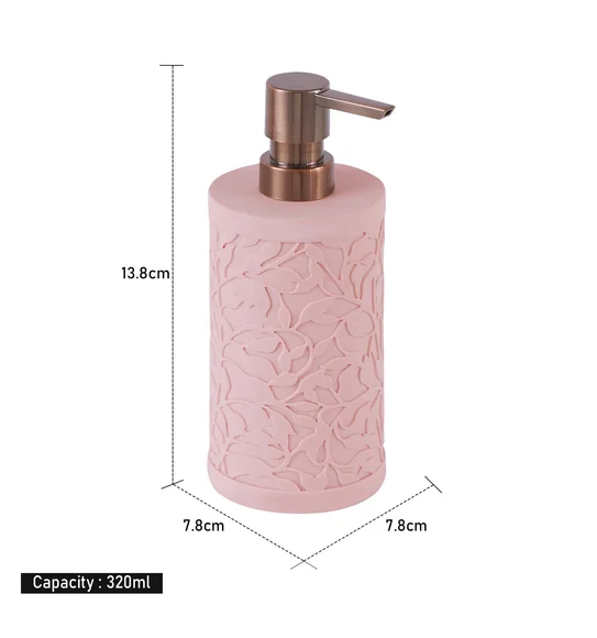 Alvina Polyresin Soap Dispenser Sandstone