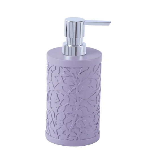 Alvina Polyresin Soap Dispenser Purple