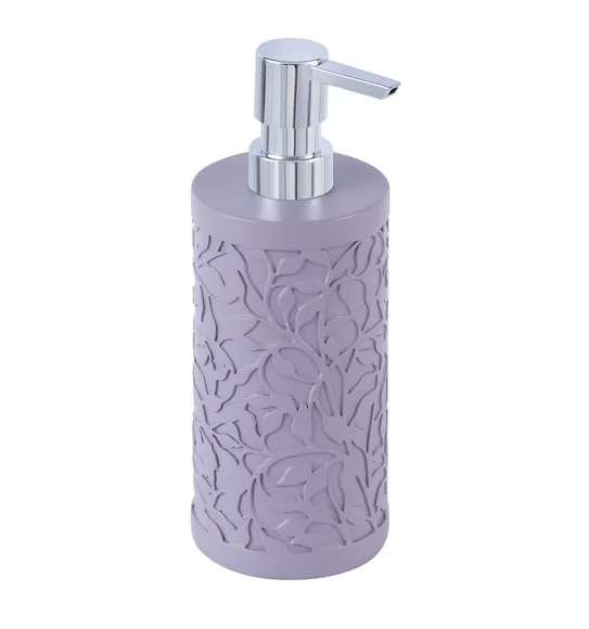 Alvina Polyresin Soap Dispenser Purple