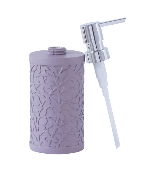 Alvina Polyresin Soap Dispenser Purple