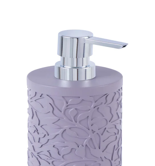 Alvina Polyresin Soap Dispenser Purple