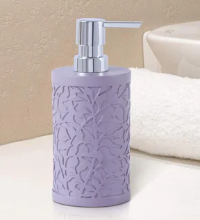 Alvina Polyresin Soap Dispenser Purple
