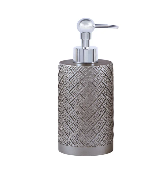 Alvina Polyresin Soap Dispenser Dark Grey