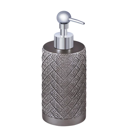 Alvina Polyresin Soap Dispenser Dark Grey