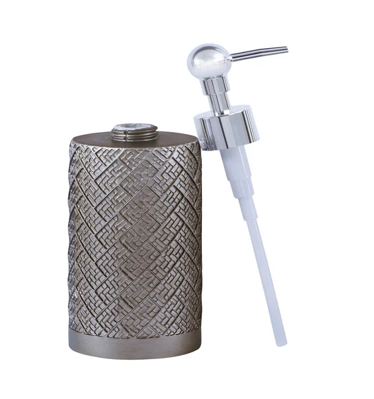 Alvina Polyresin Soap Dispenser Dark Grey