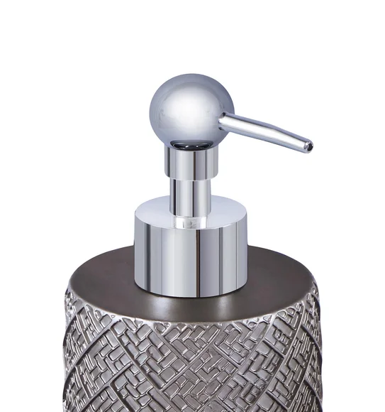 Alvina Polyresin Soap Dispenser Dark Grey