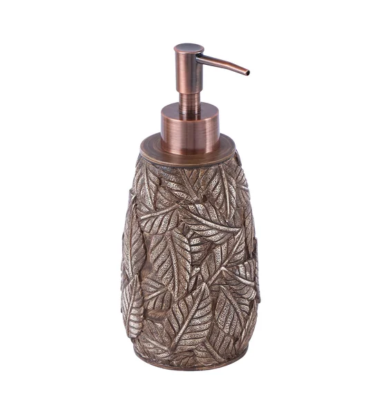 Alvina Polyresin Soap Dispenser Chocolate Brown
