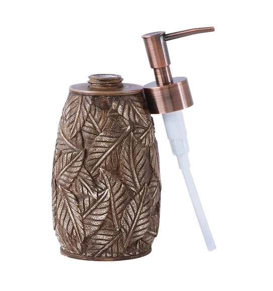Alvina Polyresin Soap Dispenser Chocolate Brown