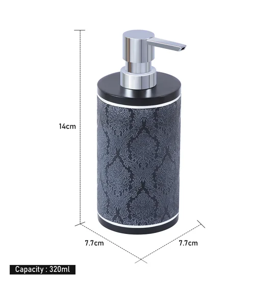 Alvina Polyresin Soap Dispenser D Grey