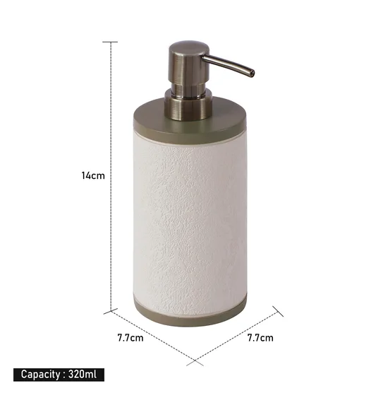 Alvina Polyresin Soap Dispenser M.Beige