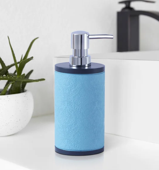 Alvina Polyresin Soap Dispenser Teal