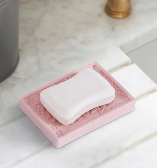 Alvina Soap Dish Polyresin Soap Dish Sandstone
