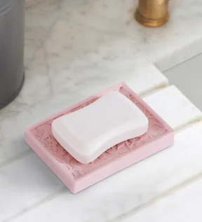 Alvina Soap Dish Polyresin Soap Dish Sandstone