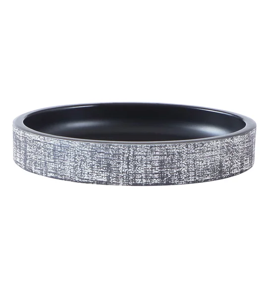 Alvina Soap Dish Polyresin Soap Dish Charcoal