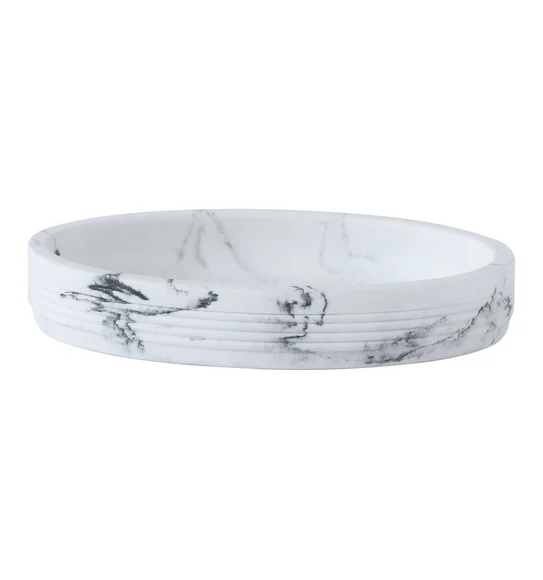 Alvina Soap Dish Polyresin Soap Dish Marble