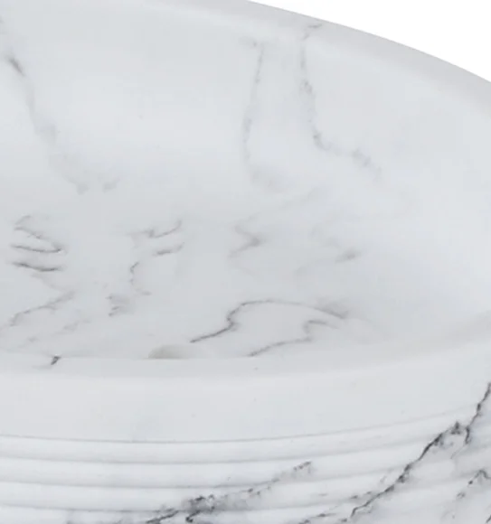 Alvina Soap Dish Polyresin Soap Dish Marble