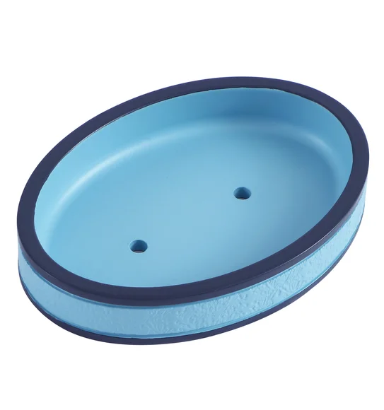 Alvina Soap Dish Polyresin Soap Dish Teal