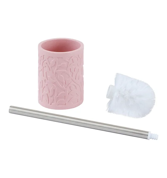 Alvina Polyresin Toiletbrush Holder Sandstone
