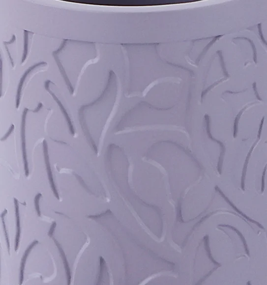 Alvina Polyresin Toiletbrush Holder Purple