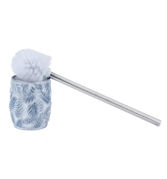 Alvina Polyresin Toiletbrush Holder Grey