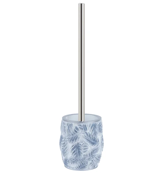 Alvina Polyresin Toiletbrush Holder Grey