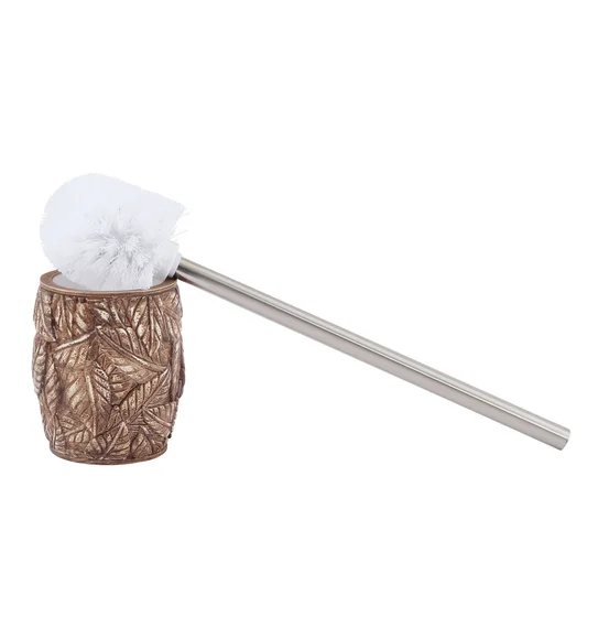 Alvina Polyresin Toiletbrush Holder Chocolate Brown