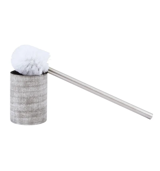 Alvina Polyresin Toiletbrush Holder Taupe