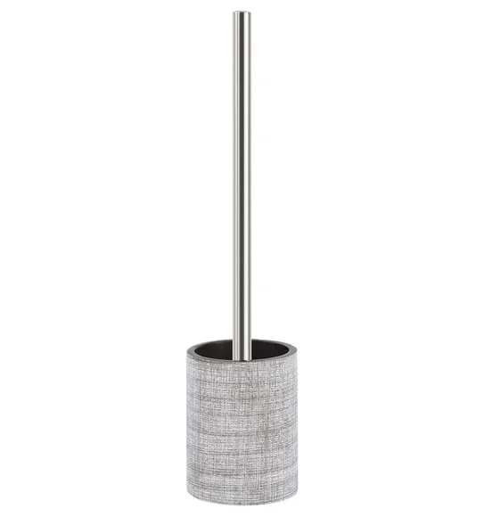 Alvina Polyresin Toiletbrush Holder Taupe