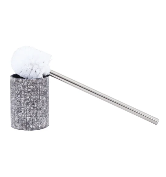Alvina Polyresin Toiletbrush Holder Charcoal
