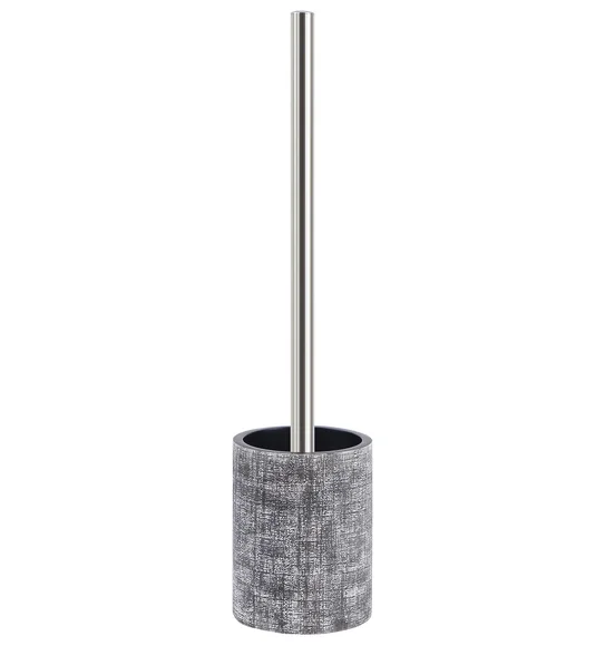 Alvina Polyresin Toiletbrush Holder Charcoal