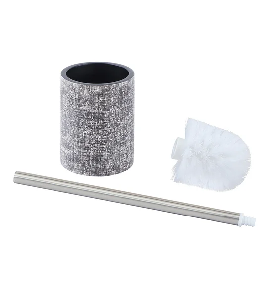 Alvina Polyresin Toiletbrush Holder Charcoal