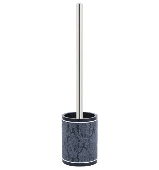 Alvina Polyresin Toiletbrush Holder D Grey