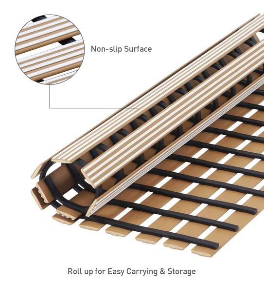 Fredy PVC Shower Mat Cream