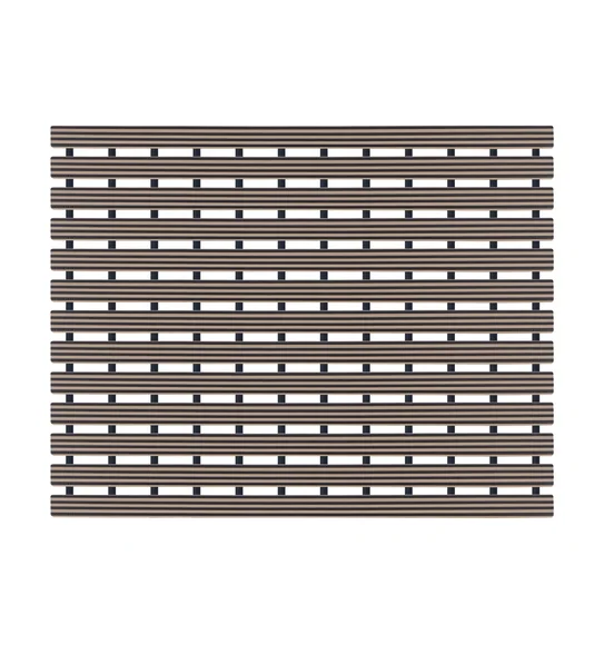 Fredy PVC Shower Mat Brown