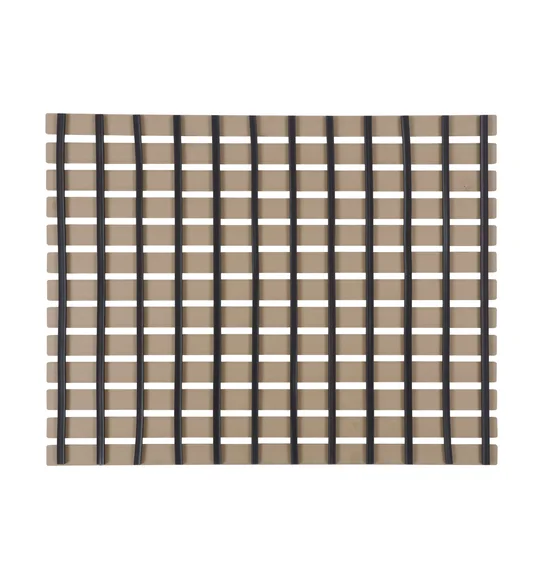 Fredy PVC Shower Mat Brown
