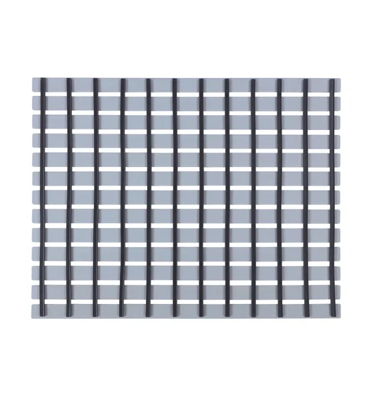 Fredy PVC Shower Mat Light Grey