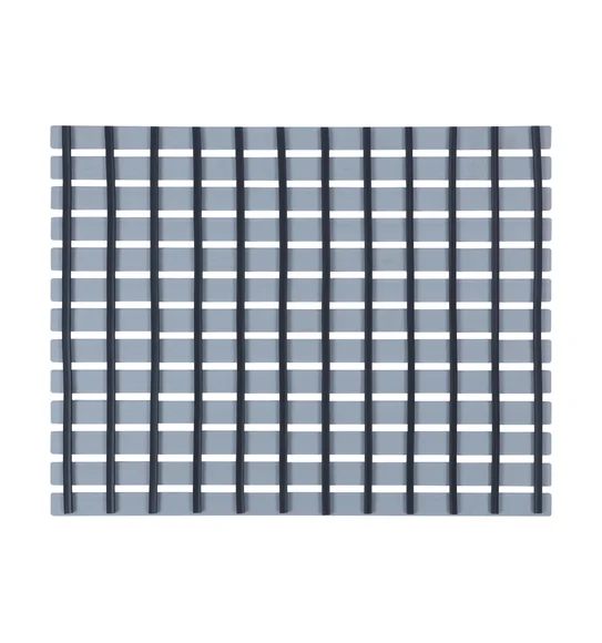 Fredy PVC Shower Mat Charcoal