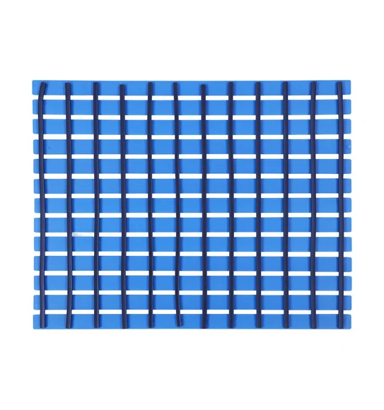 Fredy PVC Shower Mat Blue