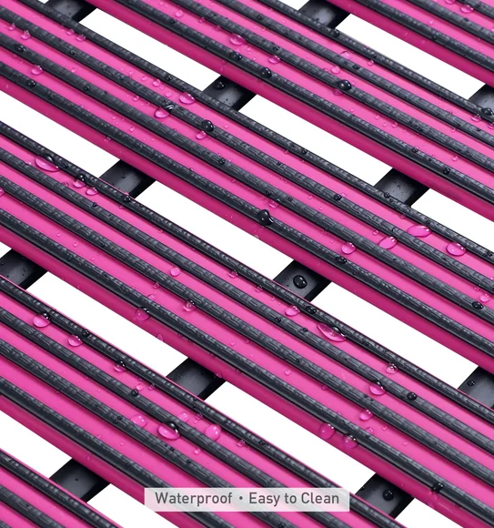 Fredy PVC Shower Mat Pink
