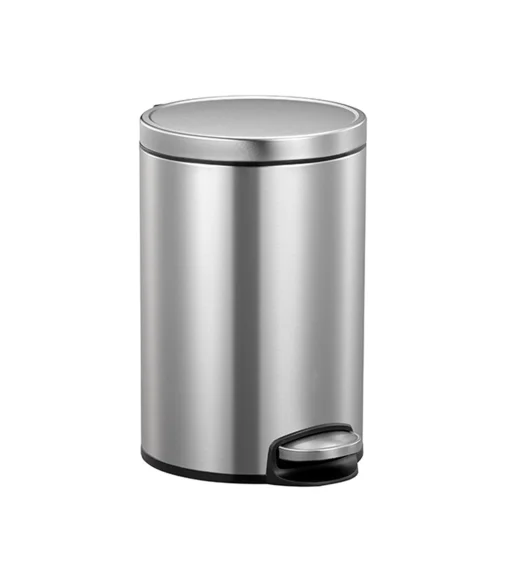 EKO 9115 Artistic Soft Close Fingerprint Resistant Step Bin Metallic