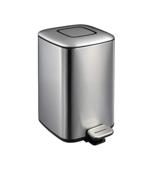 EKO 9388 Regent Fingerprint Resistant Step Bin Metallic